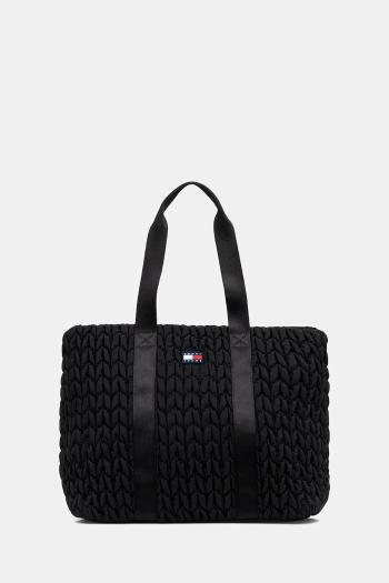 Kabelka Tommy Jeans čierna farba, AW0AW17818