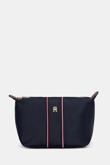 Kozmetická taška Tommy Hilfiger tmavomodrá farba, AW0AW17952