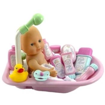 Teddies Bábätko kúpacie s vaničkou a doplnkami (8592190414283)