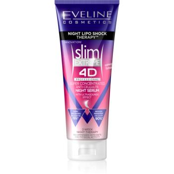 Eveline Cosmetics Slim Extreme superkoncentrované nočné sérum s hrejivým účinkom 250 ml