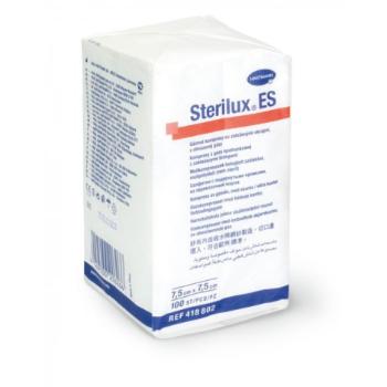 Sterilux ES nesterilný kompres 5x5 cm 100 ks