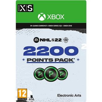 NHL 22: Ultimate Team 2200 Points – Xbox Digital (7F6-00393)