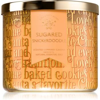 Bath & Body Works Sugared Snickerdoodle vonná sviečka 411 g