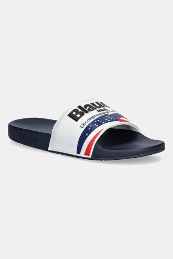 Šľapky Blauer JASPER tmavomodrá farba, S5JASPER01