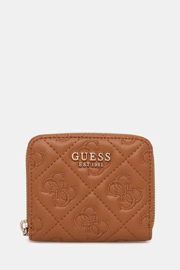 Peňaženka Guess ADELASIA dámska, hnedá farba, SWQL96 58137