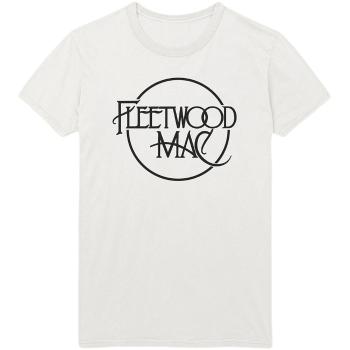 Fleetwood Mac tričko Classic Logo Biela S