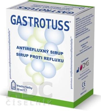 GASTROTUSS sirup antirefluxný, vo vrecúškach 20 x 20 ml