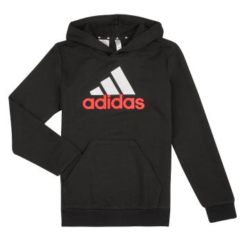 adidas  Essentials Two-Colored Big Logo Cotton Hoodie  Mikiny Čierna