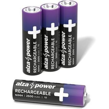 AlzaPower Rechargeable HR6 (AA) 2500 mAh 4 ks v eko-boxe (APW-BRAA4BXV2)