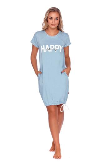 Dámska nočná košeľa 9504 light blue