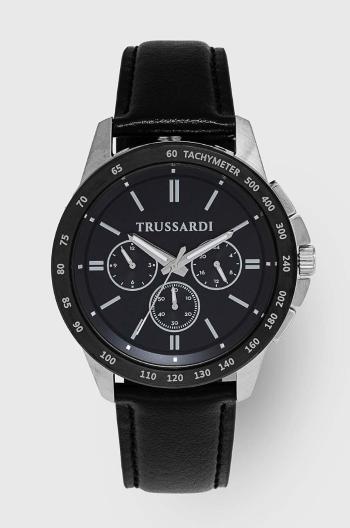 Hodinky Trussardi pánske, čierna farba, R2451153002