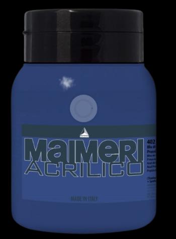 MAIMERI ACRILICO - Akrylové farby 402 - prussian blue, 0,5 L
