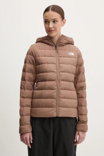 Bunda The North Face Aconcagua 3 dámska, hnedá farba, prechodná, NF0A84IV6IH1
