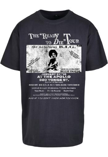 Mr. Tee Bigie Retro Poster Tee navy - XXL