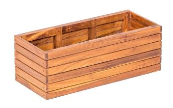 DEOKORK Záhradný teakový kvetináč UNICO II