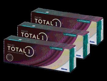 Dailies TOTAL1 for Astigmatism (90 šošoviek)