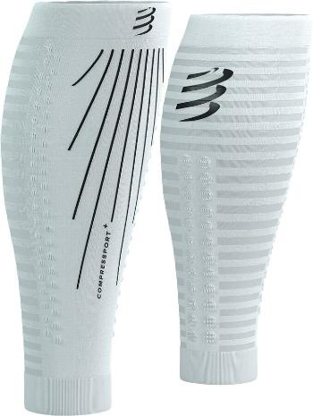 Compressport R2 Aero White/Black T3 Bežecké návleky na lýtka
