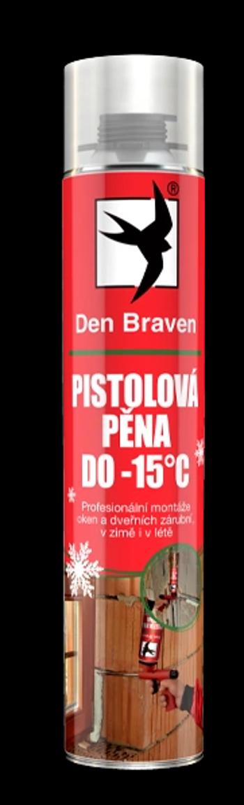 DEN BRAVEN - Pištoľová pena do -15°C zelená 750 ml