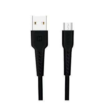 Swissten dátový kábel micro USB 1 m čierny (71505520)