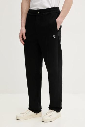 Nohavice Filling Pieces pánske, čierna farba, rovné, 76133979920