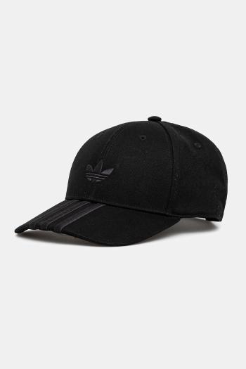 Bavlnená šiltovka adidas Originals BASEBALL čierna farba, s nášivkou, JN5831