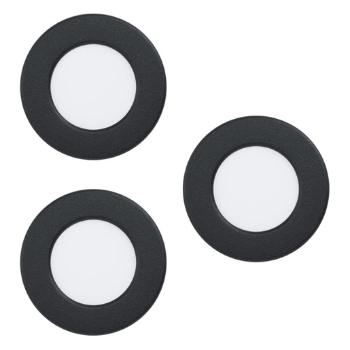 Led svetlo Eglo Fueva oceľ čierna 99146