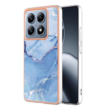 IMD MARBLE Ochranný kryt pre Xiaomi 14T BLUE