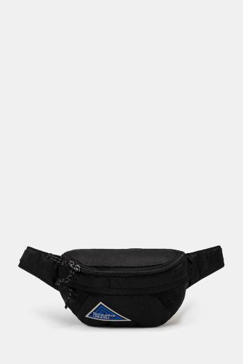 Ľadvinka thisisneverthat Washed Nylon Waist Bag čierna farba, TN243WBASB01
