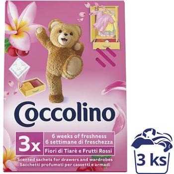 COCCOLINO Frutti Rossi vôňa do skrine 3 ks (8710908176852)