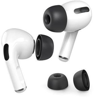 Ahastyle silikónové Earhooks pre AirPods pro black 3 ks (PT99-black-1L-1M-1S)