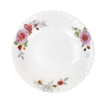 Cegeco HLBOKÝ TANIER JULIA 22 CM, OPÁLOVÉ SKLO