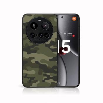 MY ART Ochranný kryt pre Xiaomi 15 Ultra GREEN CAMO (235)