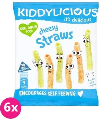 6x KIDDYLICIOUS Tyčinky - so syrovou príchuťou, 12 g