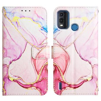 ART MARBLE Peňaženkový kryt Nokia G11 Plus ROSE GOLD