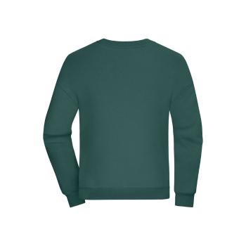 James & Nicholson (Daiber) Oversize mikina UNISEX - Dymová zelená | S