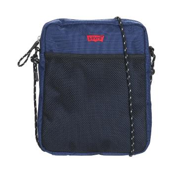 Levis  DUAL STRAP NORTH-SOUTH CROSSBODY  Vrecúška/Malé kabelky Čierna