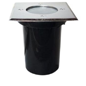 Podzemné bodové svietidlo HI7373S max. 35 W/GU10/230 V/IP66, strieborné