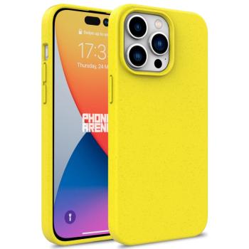 ECO RUBBER Ochranný obal Apple iPhone 16 Pro žltý