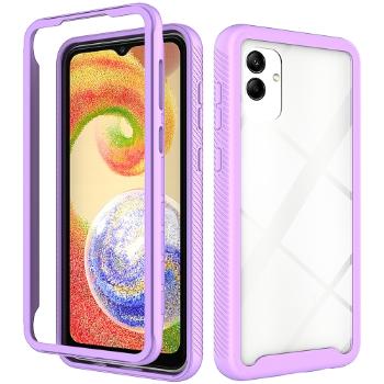 DUAL Obojstranný kryt pre Samsung Galaxy A04 fialový