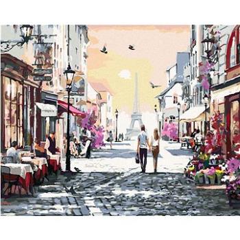 Maľovanie podľa čísel - Milenci v Paríži (Richard Macneil) (HRAbz33139nad)