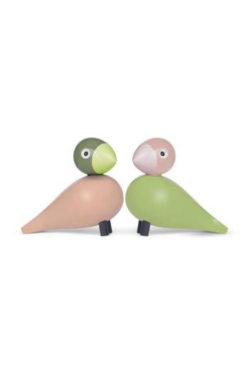 Dekoračná figúrka Kay Bojesen Lovebirds 2-pak viac farieb