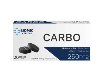 Ostatné značky Biomic Carbo 20 tabliet