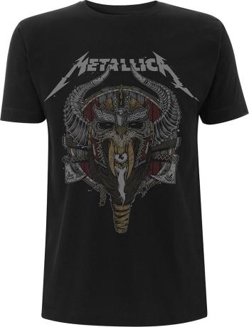 Metallica Tričko Viking Unisex Black 2XL