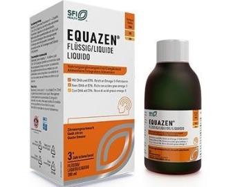 EQUAZEN omega-3 a omega-6 mastné kyseliny vanilková príchuť olej 200 ml