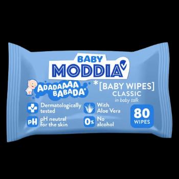 MODDIA BABY Detské vlhčené obrúsky Classic 80 ks