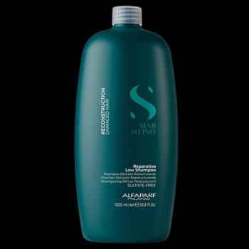 ALFAPARF MILANO Semi di Lino Reconstruction Reparative Low Shampoo rekonstrukčný šampón na poškodené vlasy 1000 ml