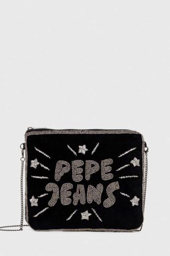 Kabelka Pepe Jeans čierna farba