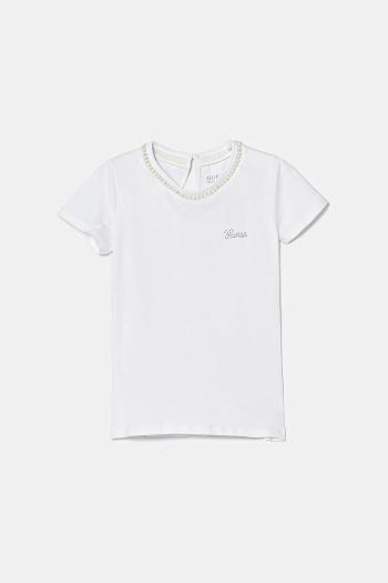 Detské tričko Guess biela farba, J5RI39 K6YW4