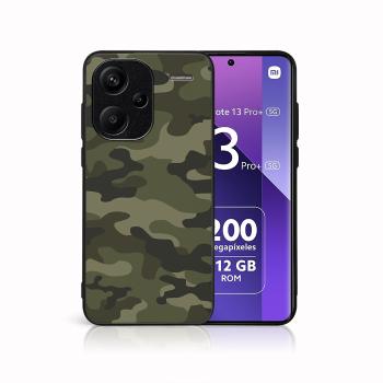 MY ART Ochranný obal pre Xiaomi Redmi Note 13 Pro+ 5G GREEN CAMO (235)