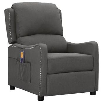 Shumee  polohovacie tmavosivé textil, 339031